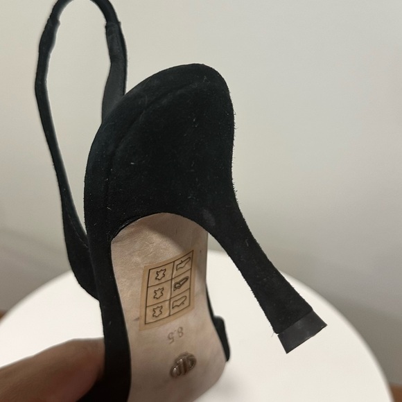 🌸PAIGE🌸 Portia Slingback Pointed Toe Pump Black Size: 8.5 - Picture 8 of 11